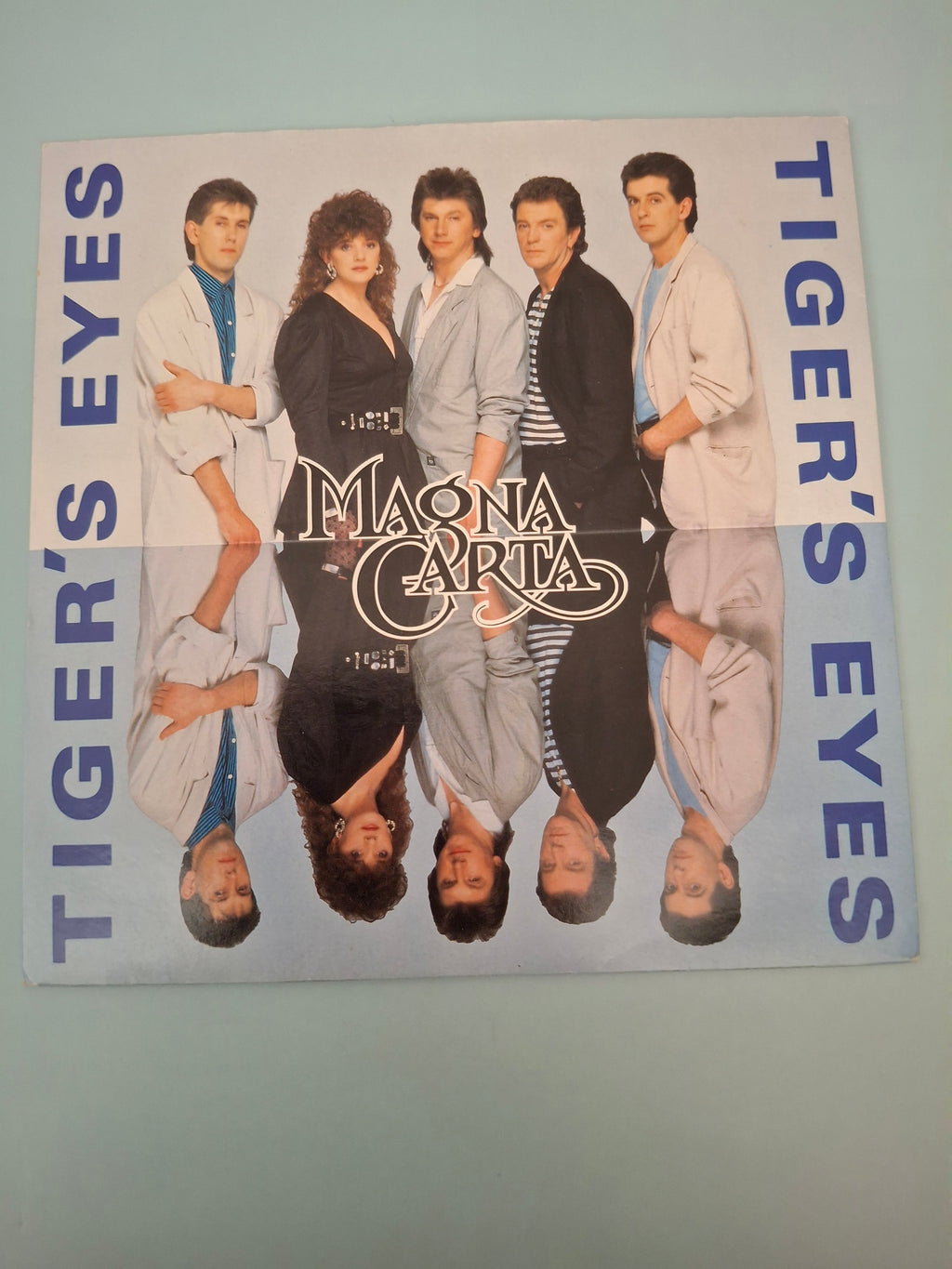 Magna Carta Tiger's Eyes Original UK Picture Sleeve 7" Vinyl Single 1988 Tembo Pressing