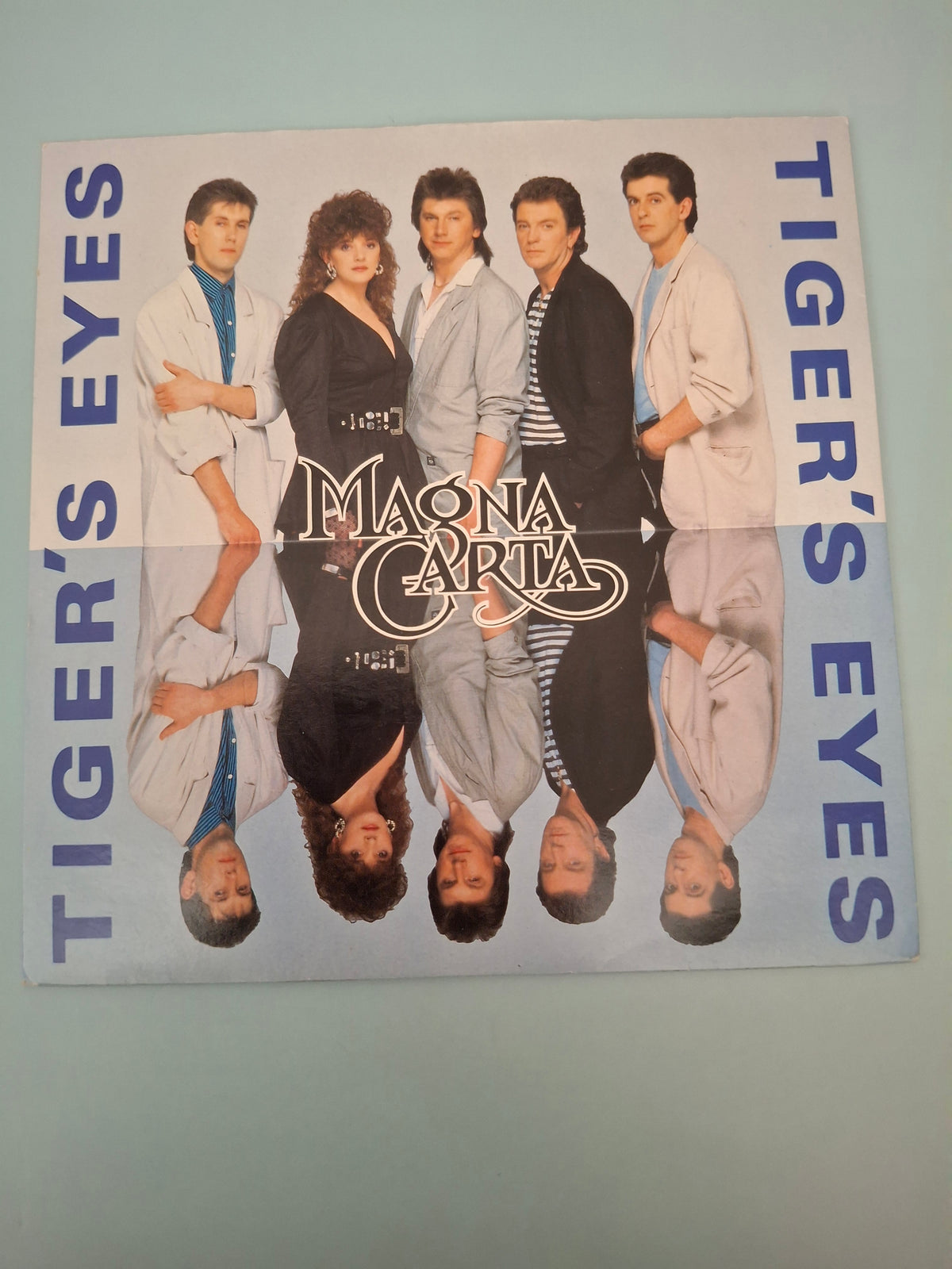 Magna Carta Tiger's Eyes Original UK Picture Sleeve 7" Vinyl Single 1988 Tembo Pressing
