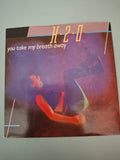 H2O You Take My Breath Away Original UK Picture Sleeve 7" Vinyl Single 1984 RCA Pressing