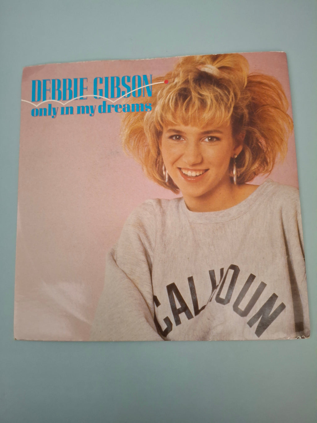 Debbie Gibson Only In My Dreams Original UK Picture Sleeve 7" Vinyl Single 1988 Atlantic Pressing