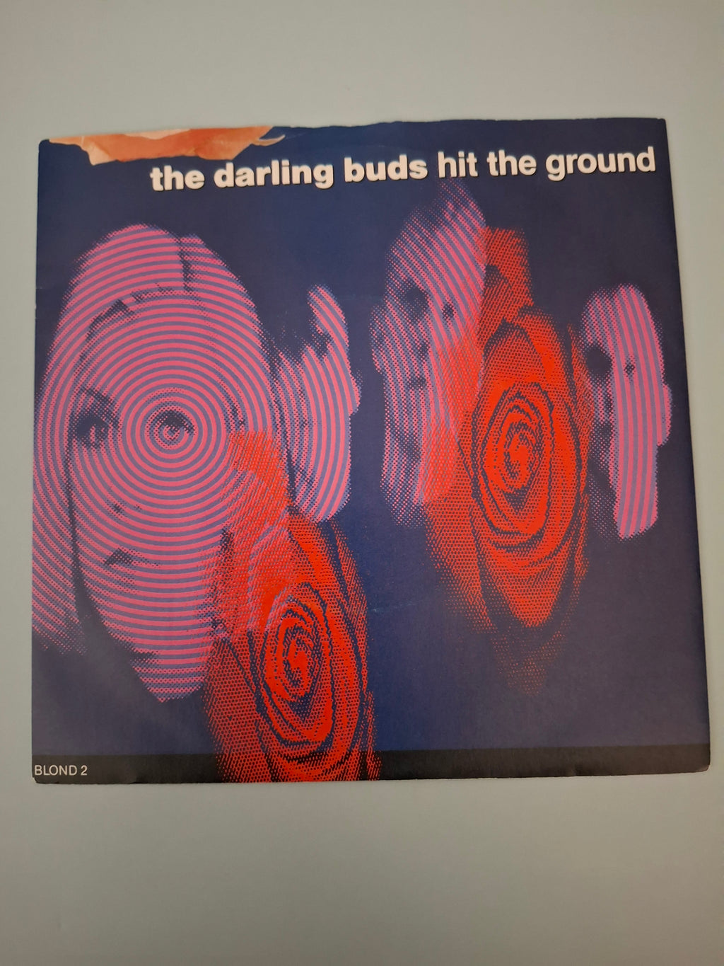 The Darling Buds Hit The Ground Original UK Picture Sleeve 7" Vinyl Single 1988 Epic Native Pressing