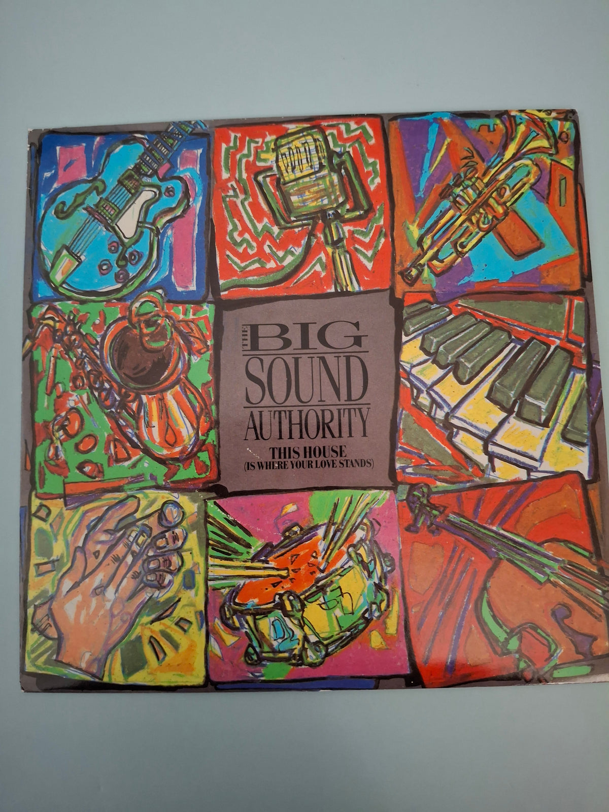 Big Sound Authority This House (Is Where Your Love Stands) Original UK Picture Sleeve 7" Vinyl Single 1985 MCA Pressing