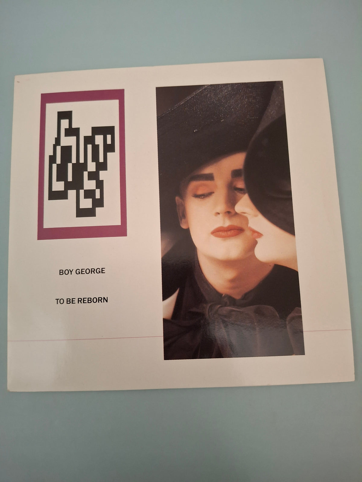 Boy George To Be Reborn Original UK Picture Sleeve 7" Vinyl Single 1987 Virgin Pressing