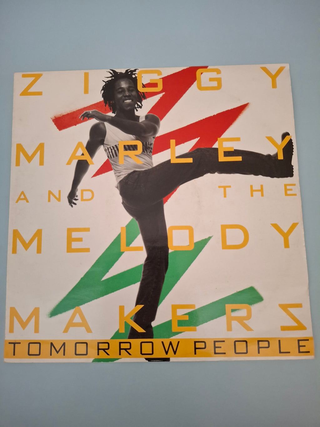 Ziggy Marley And The Melody Makers Tomorrow People Original UK Picture Sleeve 12" Vinyl Maxi Single 1988 Virgin Pressing