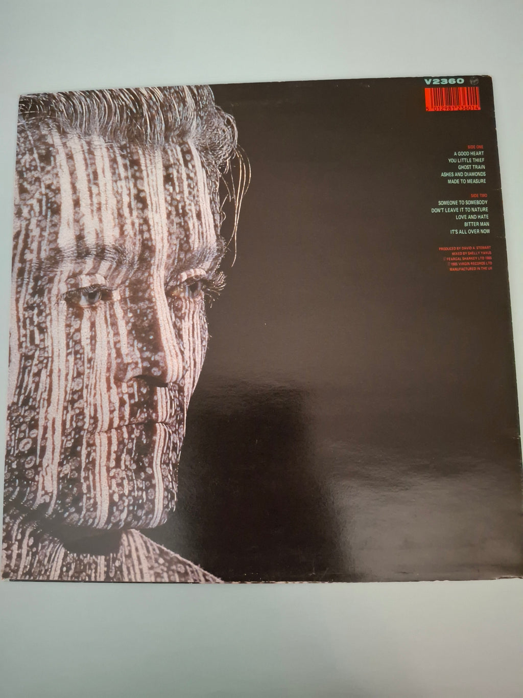 Feargal Sharkey Self Titled Original UK First Pressing 12" Vinyl LP 1985 Virgin Records