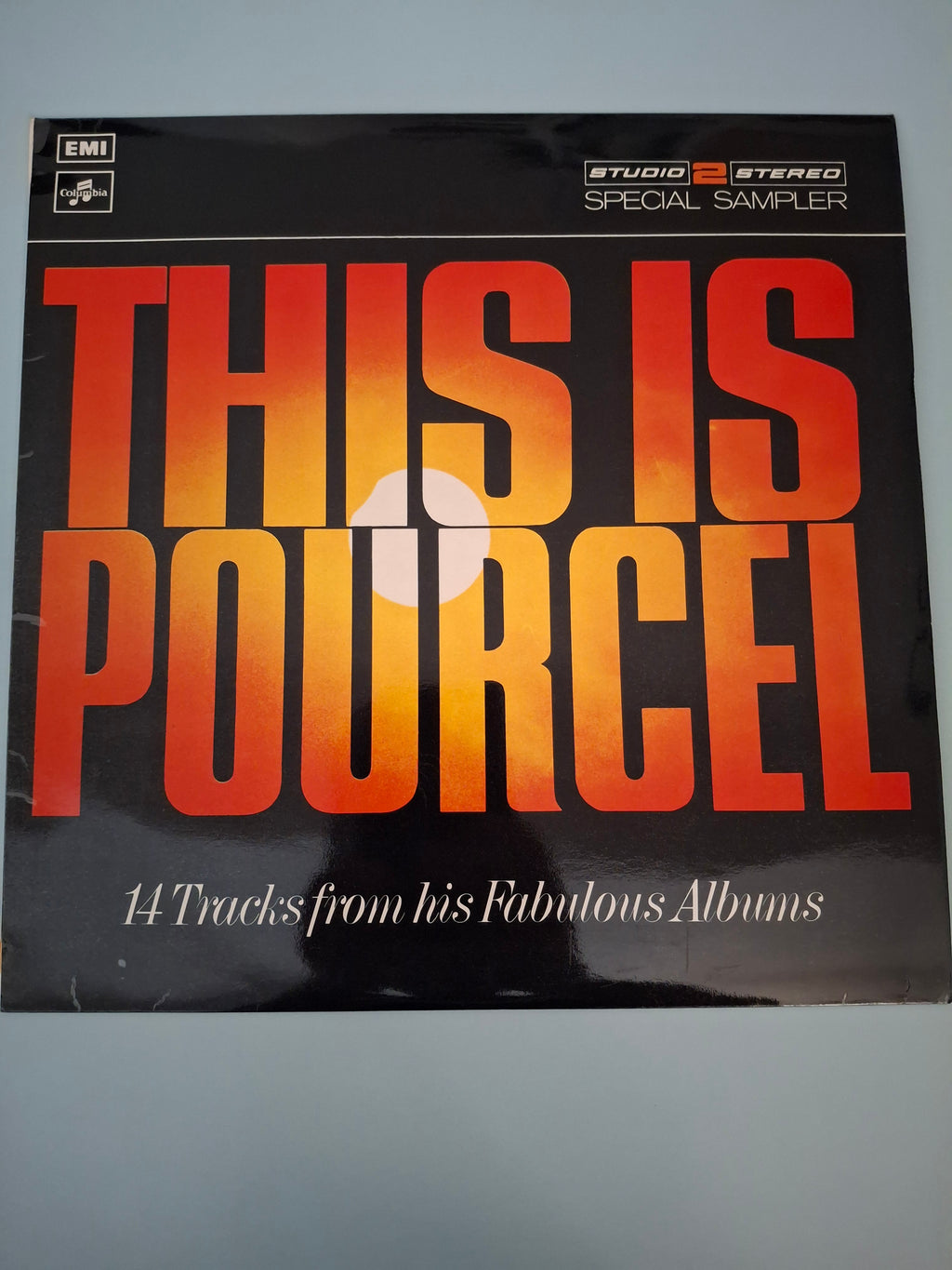 Franck Pourcel And His Orchestra This Is Pourcel Original UK Special Sampler 12" Vinyl LP 1972 Columbia Pressing