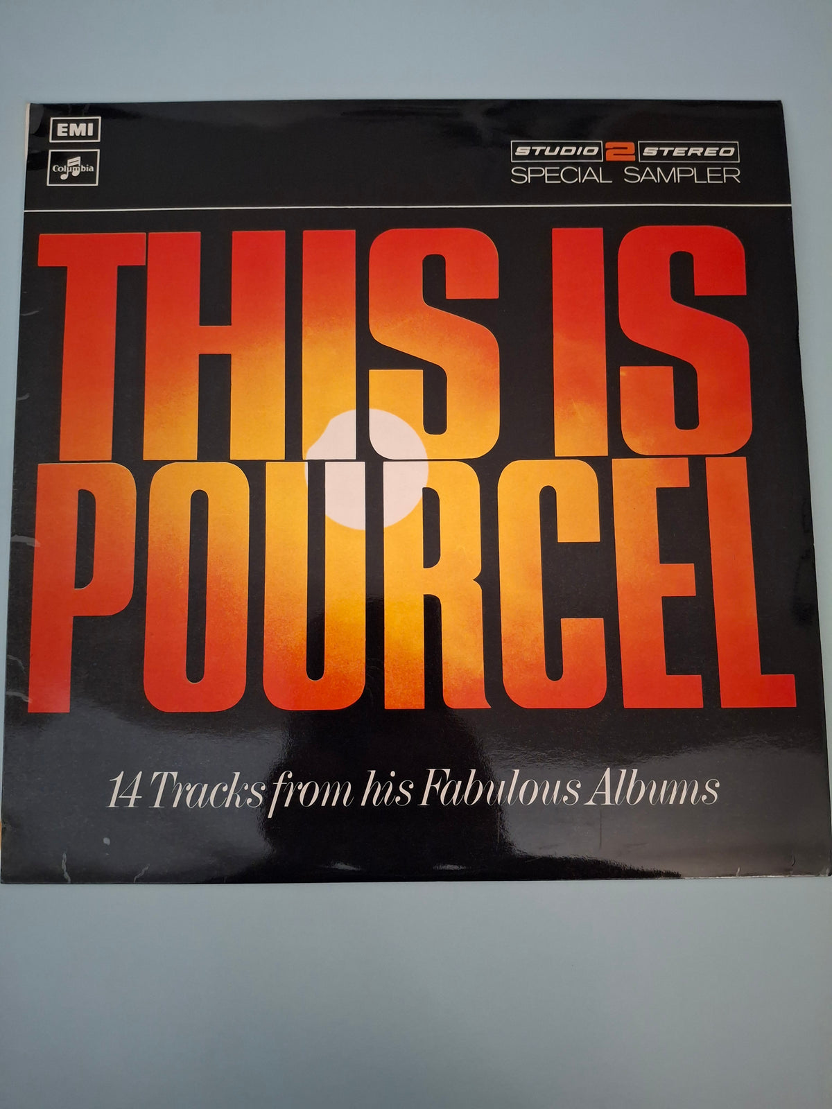 Franck Pourcel And His Orchestra This Is Pourcel Original UK Special Sampler 12" Vinyl LP 1972 Columbia Pressing