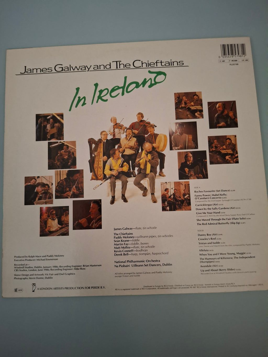 James Galway And The Chieftains In Ireland Original UK & Europe 12" Vinyl LP 1987 RCA Red Seal Digital Pressing