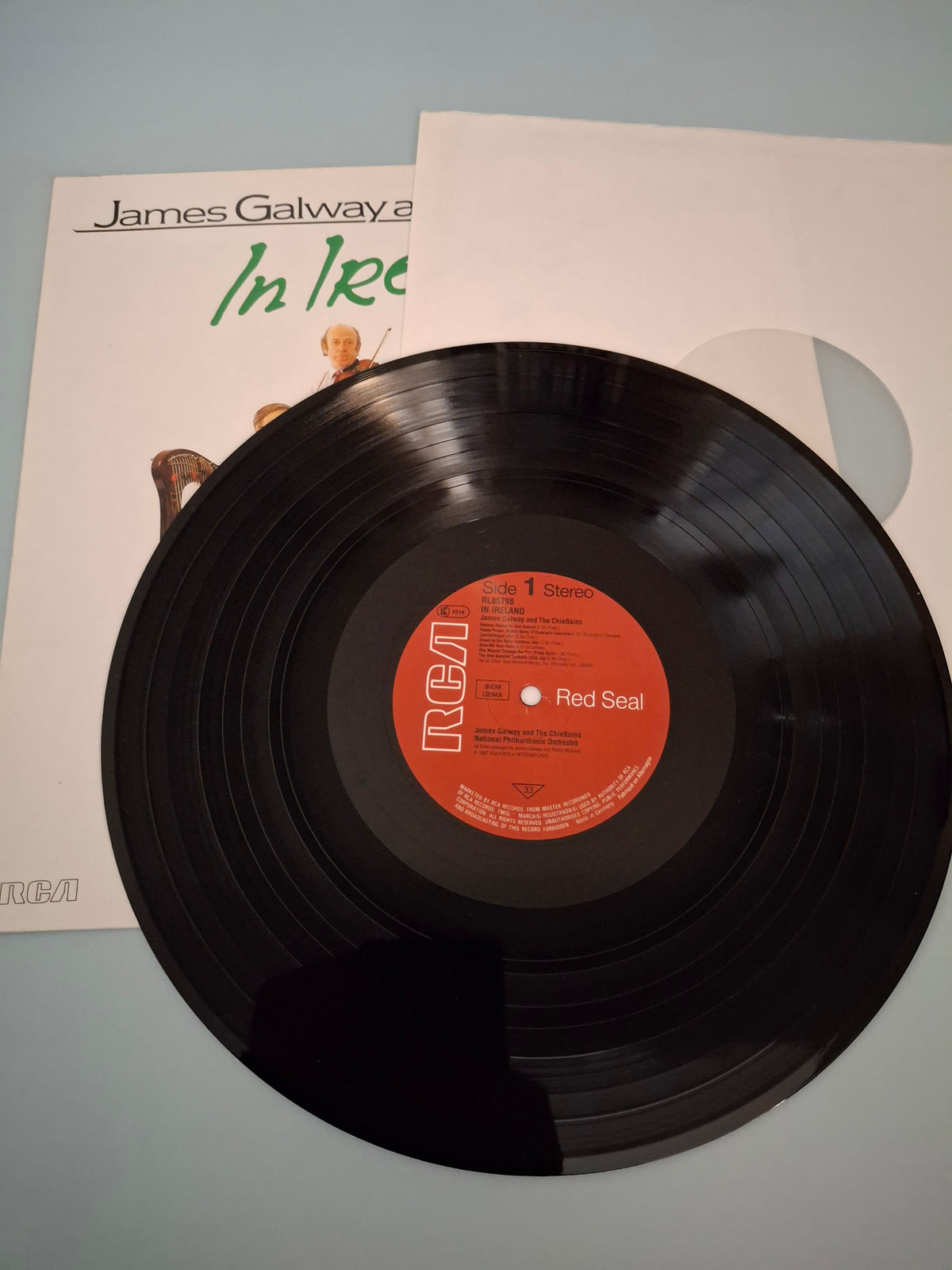 James Galway And The Chieftains In Ireland Original UK & Europe 12" Vinyl LP 1987 RCA Red Seal Digital Pressing