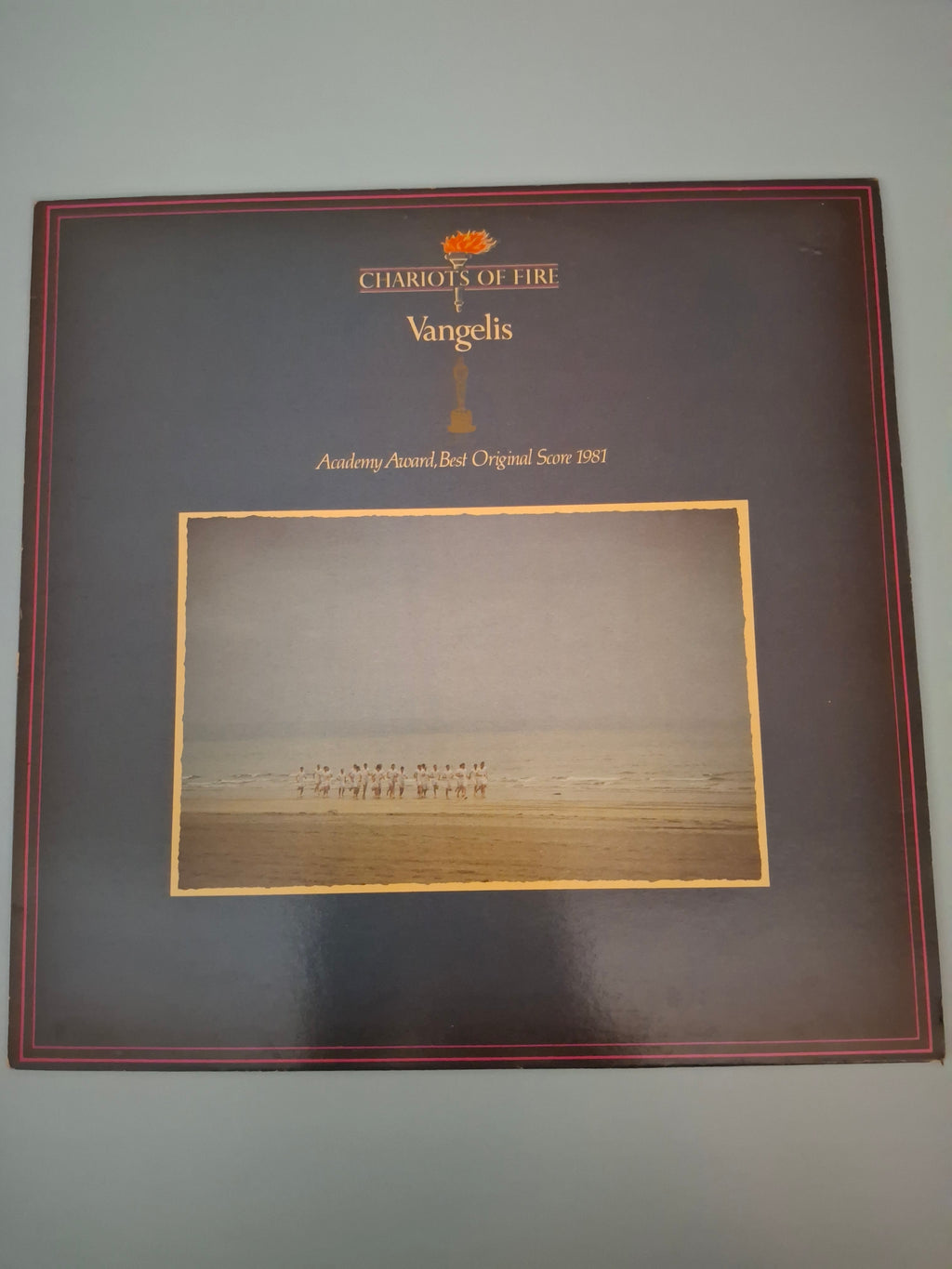 Vangelis Chariots Of Fire Original UK First Pressing 12" Vinyl LP 1981 Polydor Pressing Academy Award Electronic Soundtrack