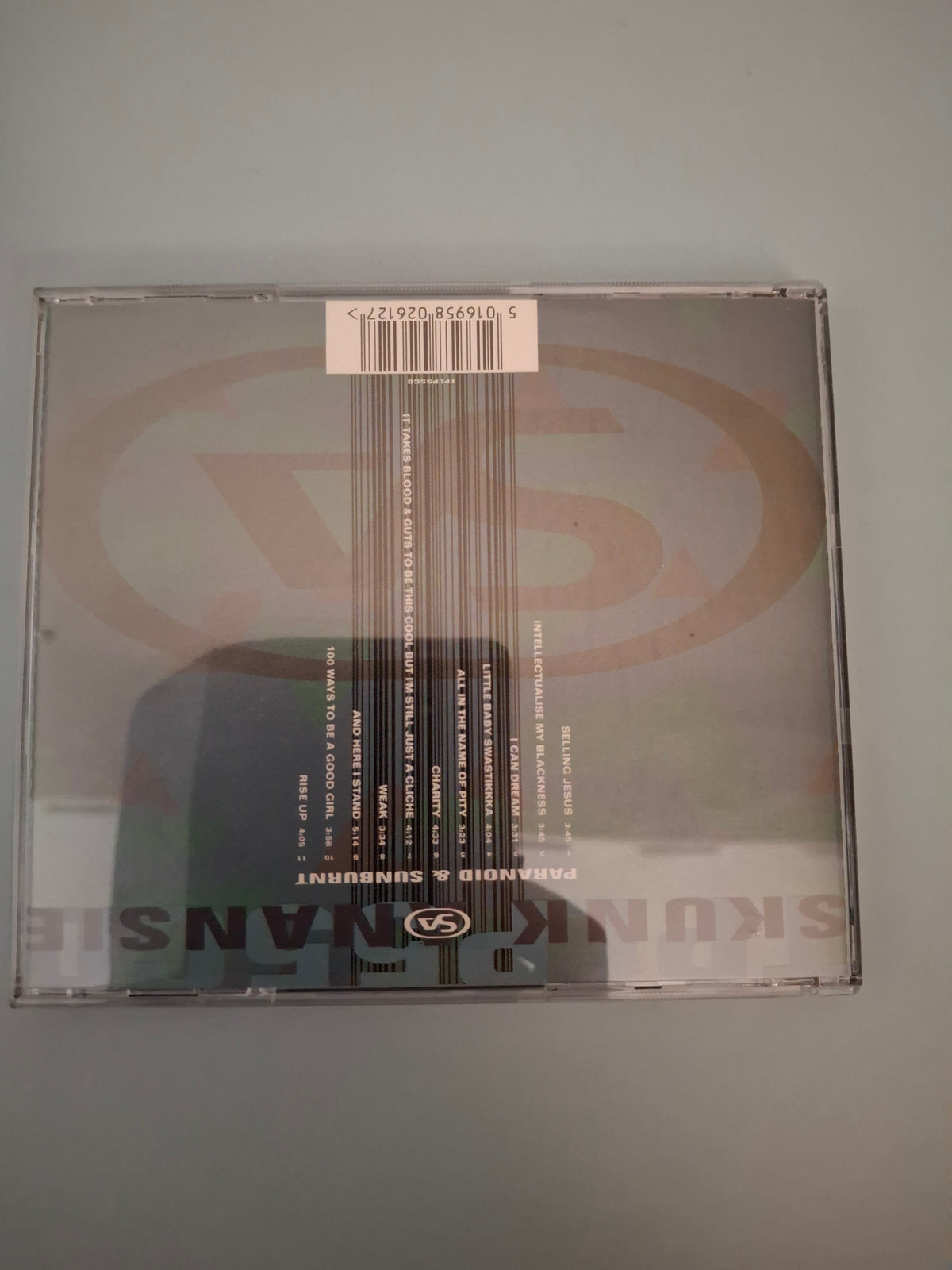 Skunk Anansie Paranoid & Sunburnt Original UK First Pressing CD Album 1995 One Little Indian Pressing