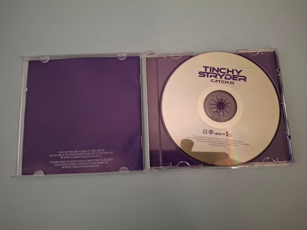 Tinchy Stryder Catch 22 Original UK & Europe CD Album 2009 Island Pressing Grime Hip Hop Pop