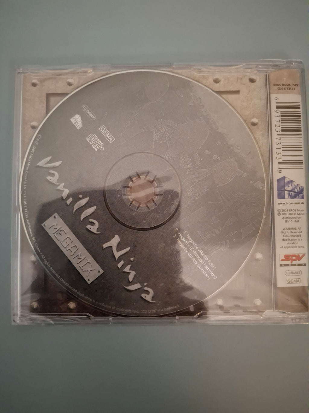 Vanilla Ninja Megamix Original European Market Slim Jewel Case CD Maxi-Single 2005 Bros Music Pressing Brand New Sealed Pop Rock