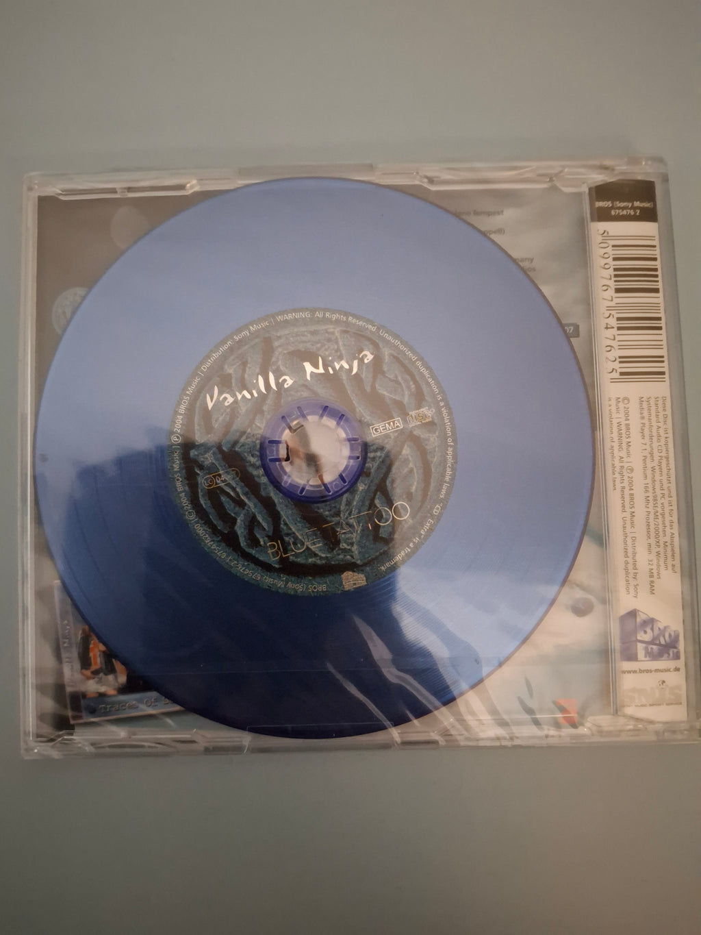 Vanilla Ninja Blue Tattoo Original European Market Slim Jewel Case CD Maxi-Single 2004 Bros Music Pressing Brand New Sealed Pop Rock