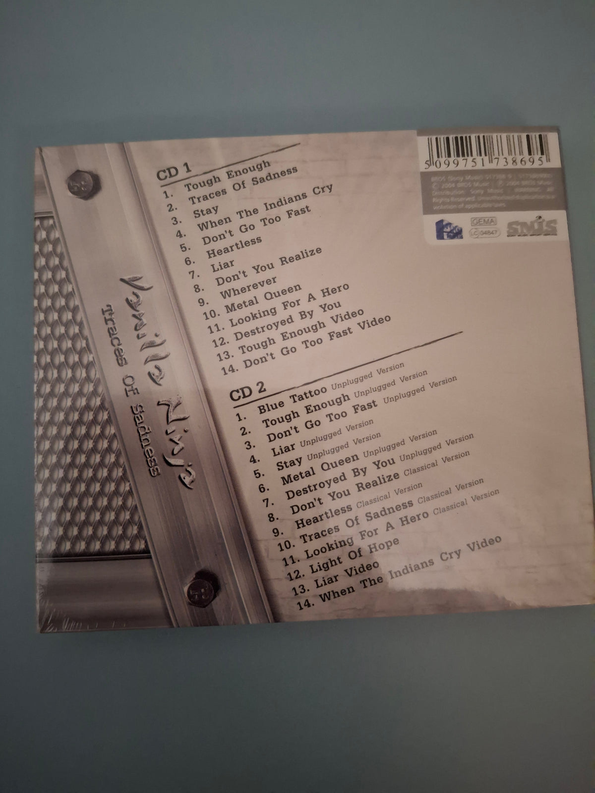 Vanilla Ninja Traces Of Sadness Limited Edition Original UK & Europe 2CD Album 2004 Bros Music Pressing Brand New Sealed Pop Rock
