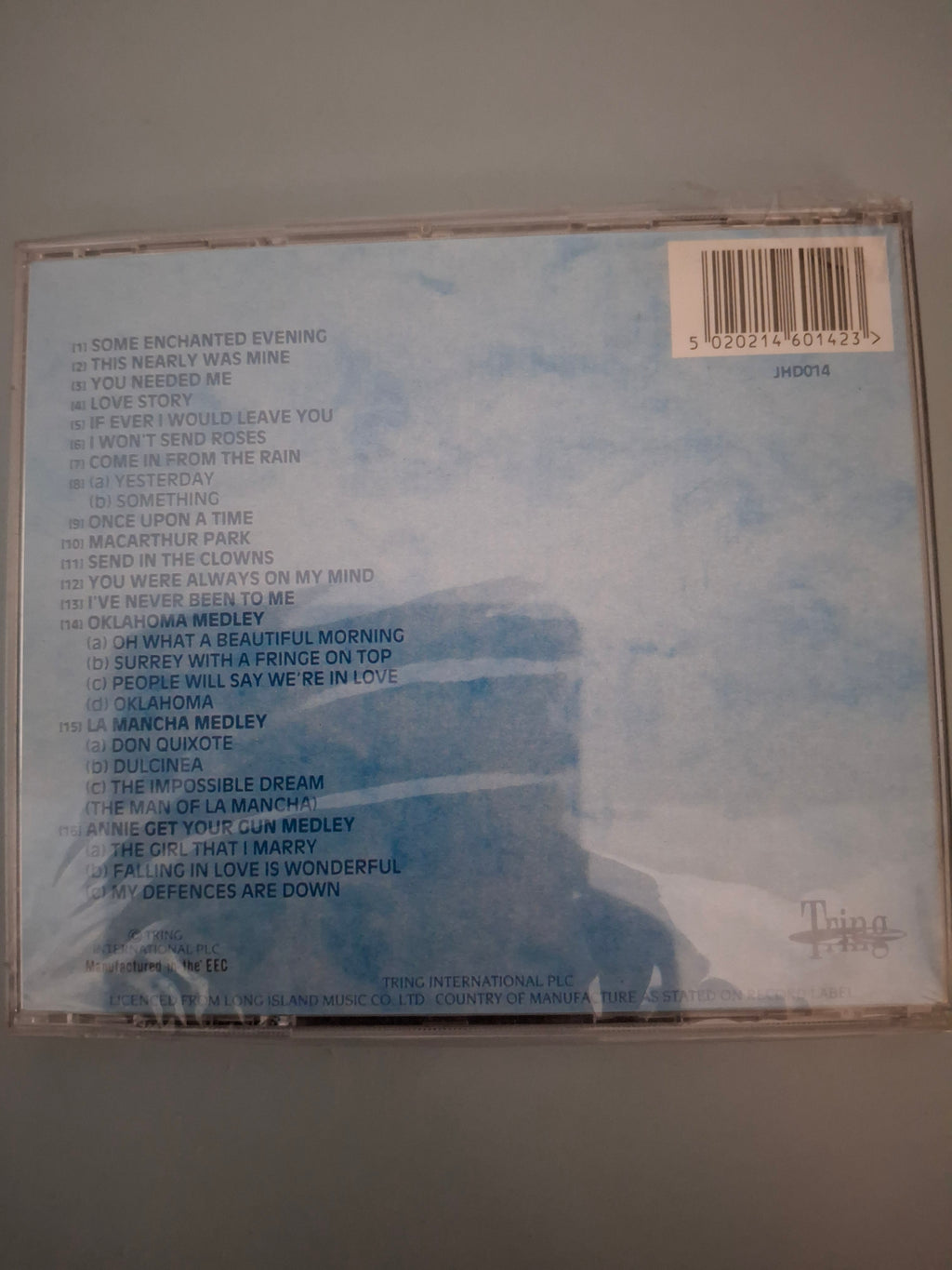 Howard Keel - The Best Of Howard Keel Vintage Vocal Pop Compilation UK CD - Tring JHD014 New Sealed
