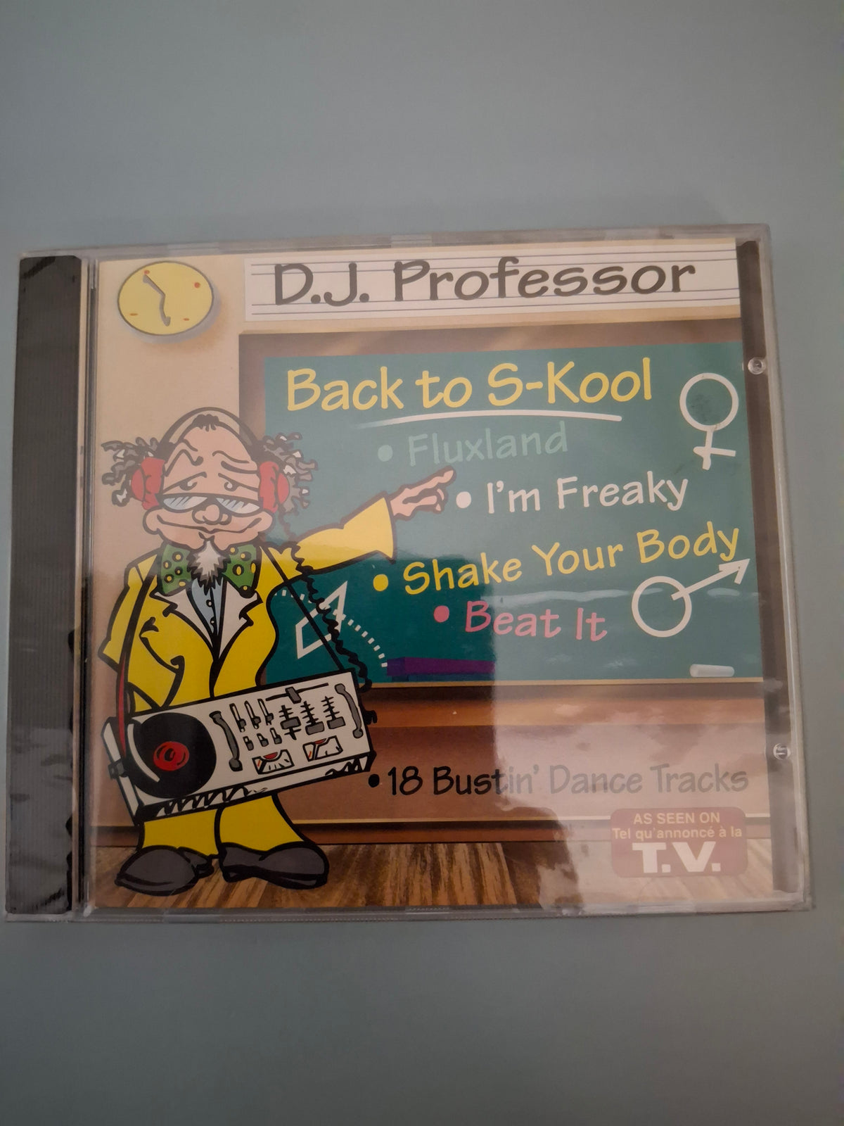 Various Artists - D.J. Professor Back To S-Kool 90s Eurodance Compilation Canada CD Quality Music QCD 2071 New Sealed