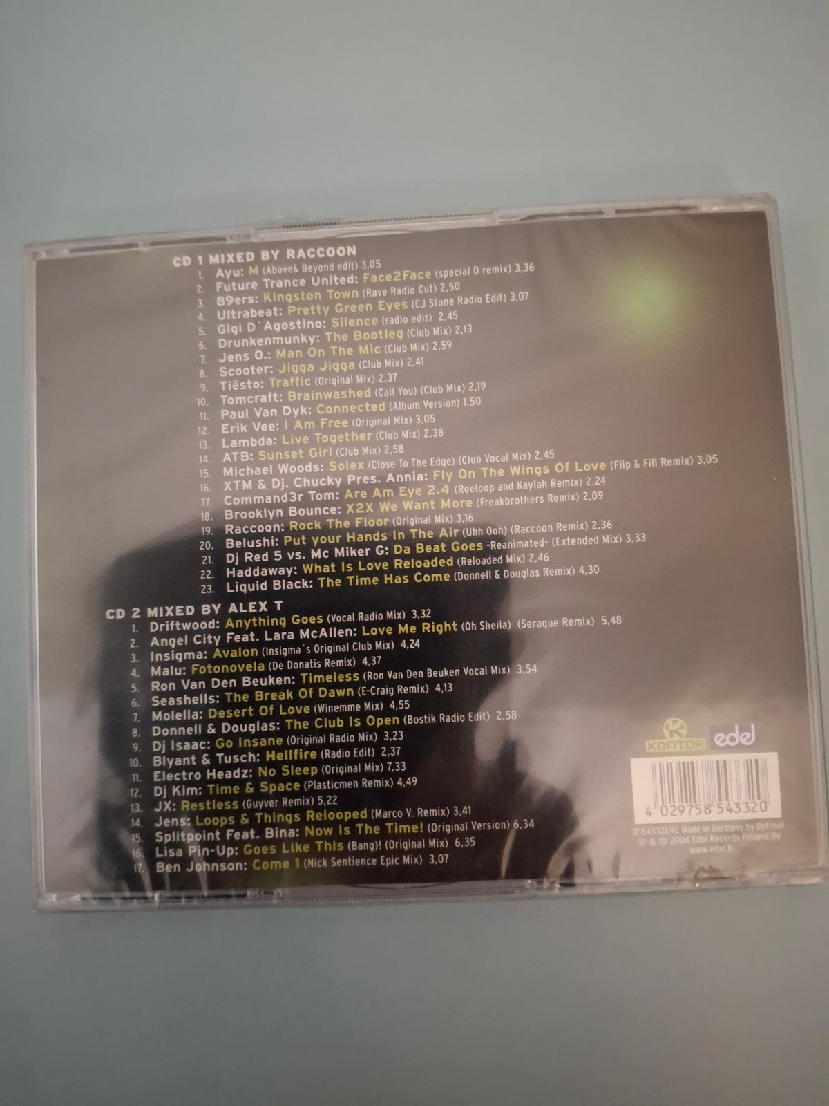 Various Artists - Kontor Top Of The Clubs Vol 22 2000s Trance Eurodance Compilation Germany 2CD Edel 0154332ERE New Sealed