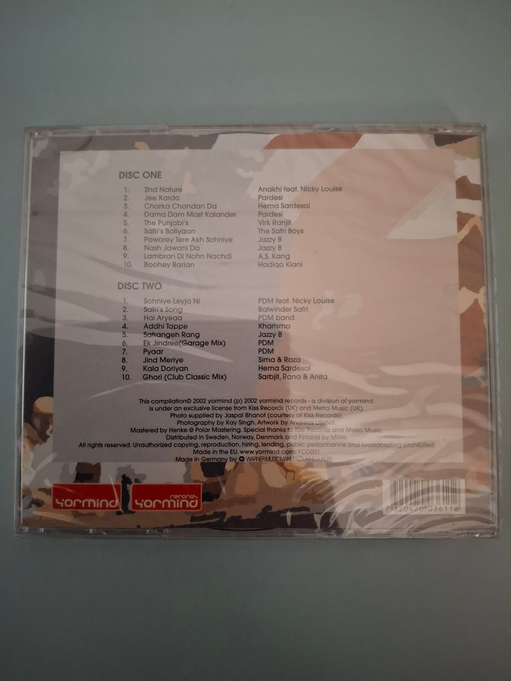 Various Artists - Balle! Balle! Sounds Of Bhangra Volume One 2000s Asian Underground Club Anthems Europe 2CD Yormind YCD001 New Sealed