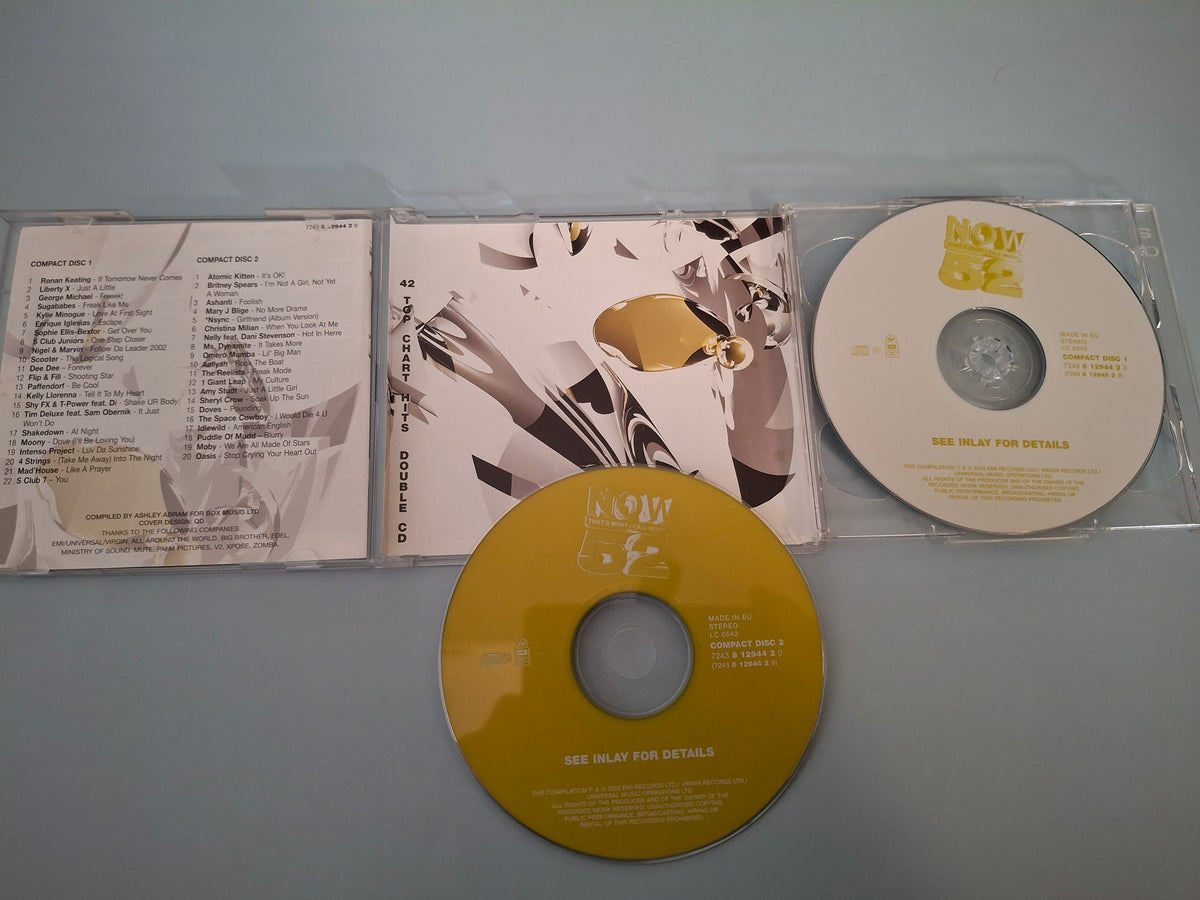 Various - Now That's What I Call Music! 52 - 42 Top Chart Hits, 2xCD Compilation Edition (Virgin/EMI/Universal, 2002)