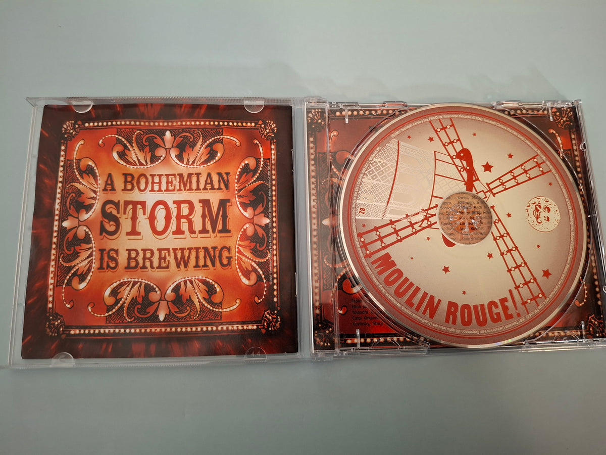 Various - Moulin Rouge! (Music From Baz Luhrmann's Film), CD Album Edition (Interscope Records, 2001)