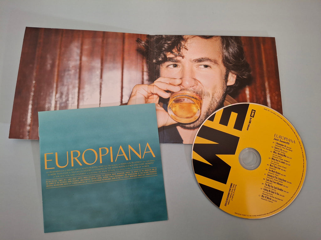 Jack Savoretti - Europiana - Rare Gatefold Digipak Edition CD Album (EMI, 2021)