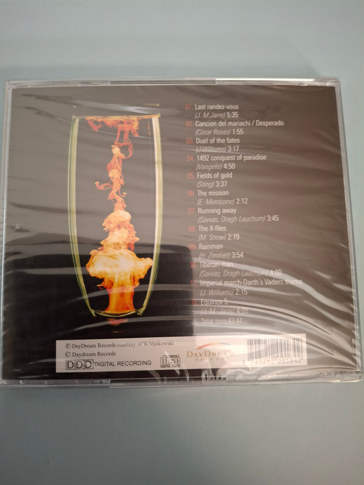 Various - Action Film Hits (Original Studio Recordings), Rare Cinematic Theme Compilation CD, Factory Sealed New Edition (DayDream Records, 2001)