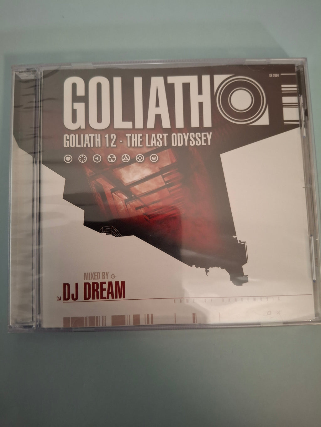 Various - Goliath 12 - The Last Odyssey (Trance Edition Mixed By DJ Dream), Rare Swiss Hard Trance Compilation CD, Factory Sealed New Edition (WPM Records, 2004)
