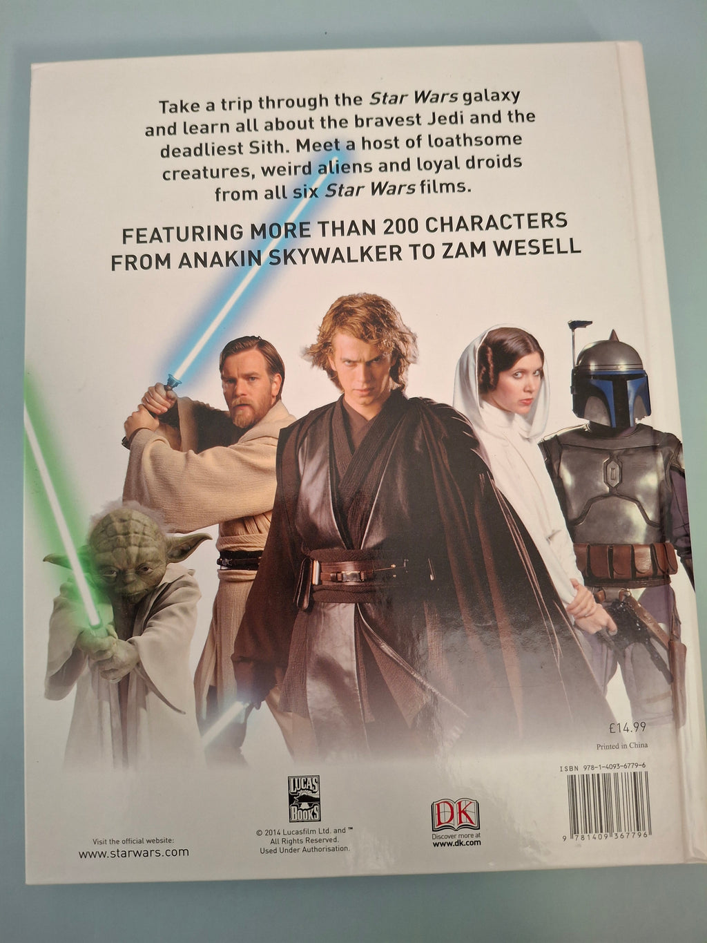 Simon Beecroft - Star Wars Character Encyclopedia - Hardback First Edition Reference Guide (Dorling Kindersley, 2011)