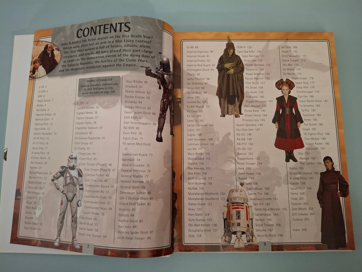 Simon Beecroft - Star Wars Character Encyclopedia - Hardback First Edition Reference Guide (Dorling Kindersley, 2011)