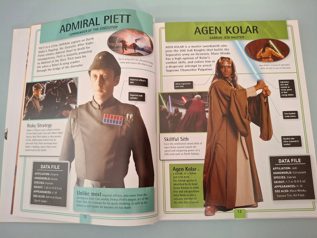Simon Beecroft - Star Wars Character Encyclopedia - Hardback First Edition Reference Guide (Dorling Kindersley, 2011)