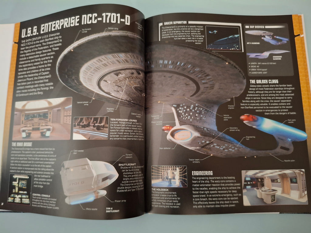 Paul Ruditis - Star Trek: The Visual Dictionary - Hardback First Edition Reference Guide (Dorling Kindersley, 2013)