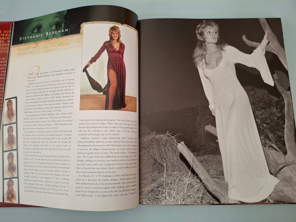 Marcus Hearn - Hammer Glamour: Classic Images From The Archive Of Hammer Films - Hardback First Edition Horror History Guide (Titan Books, 2009)