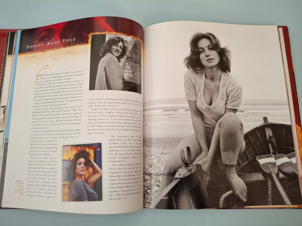 Marcus Hearn - Hammer Glamour: Classic Images From The Archive Of Hammer Films - Hardback First Edition Horror History Guide (Titan Books, 2009)