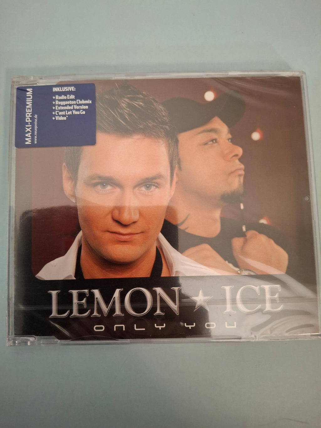 Lemon Ice - Only You - Rare German Maxi-Premium Enhanced 5-Track CD Single, Factory Sealed New Edition (Icezone Music/Sony BMG, 2007)