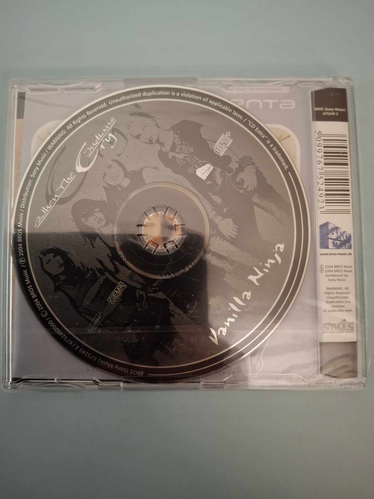 Vanilla Ninja - When The Indians Cry - Rare Baltic Pop-Rock Enhanced Maxi CD Single, Factory Sealed New Edition (Bros Music/Sony Music, 2004)