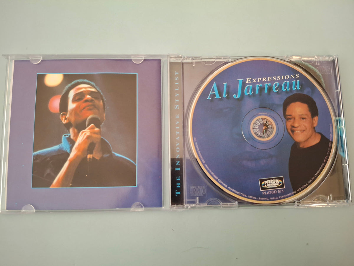 Al Jarreau - Expressions: The Innovative Stylist - 16 Classic Soul & Jazz Tracks, CD Album Edition (Prism Leisure, 2001)