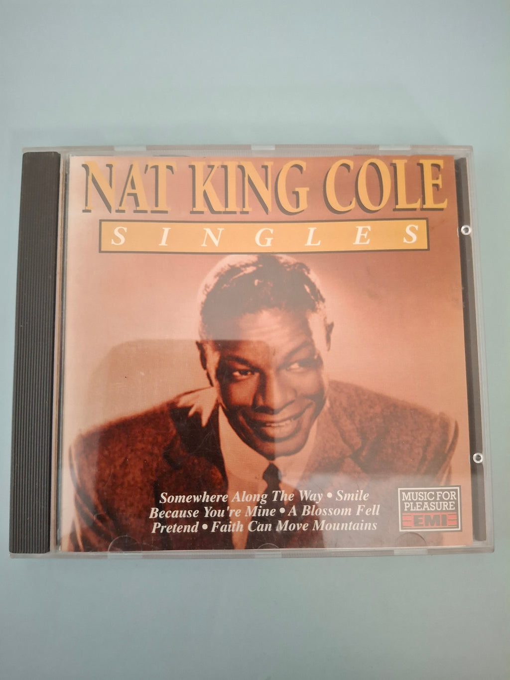 Nat King Cole - Singles - 20 Golden Era Masterpieces, CD Album Compilation Edition (Music For Pleasure/EMI, 1992)