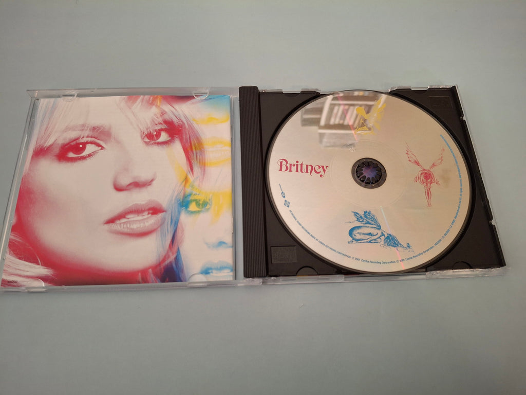 Britney Spears - Britney - Multi-Platinum European Enhanced 14-Track CD Album Edition (Jive, 2001)