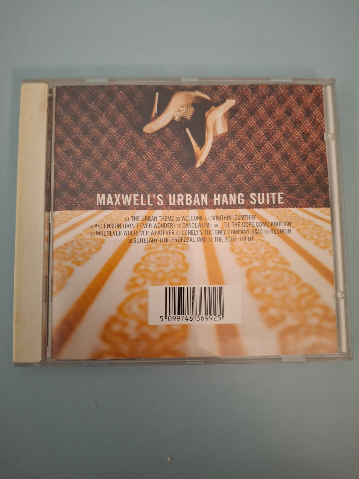 Maxwell - Maxwell's Urban Hang Suite - Rare European Import Neo-Soul Masterpiece CD Album (Columbia, 1996)