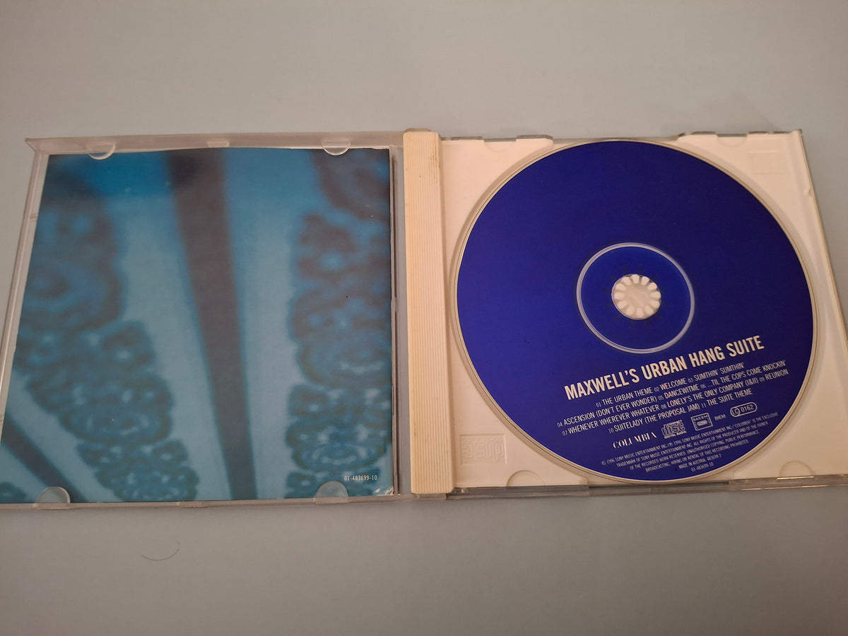 Maxwell - Maxwell's Urban Hang Suite - Rare European Import Neo-Soul Masterpiece CD Album (Columbia, 1996)