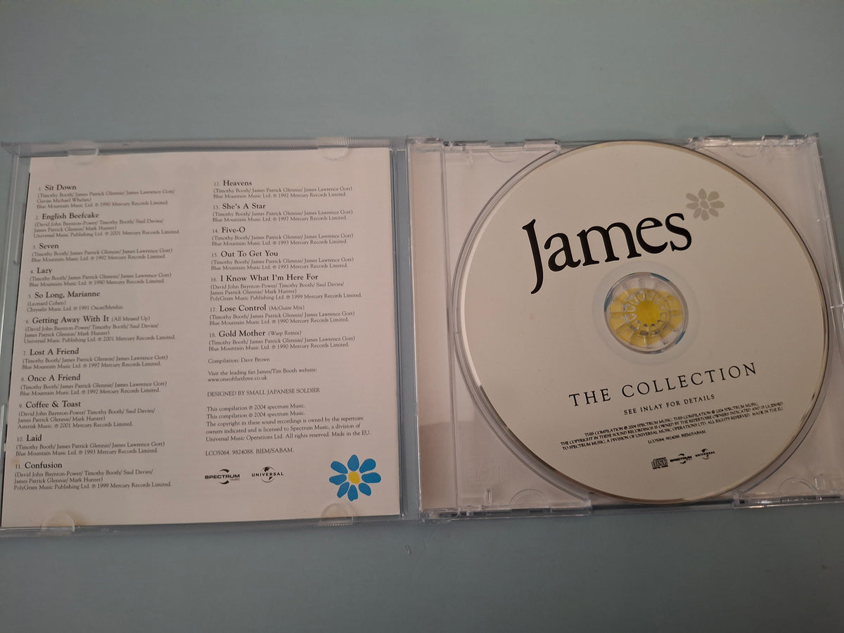 James - The Collection - Essential 18-Track Indie Rock CD Album Compilation (Spectrum/Universal, 2004)