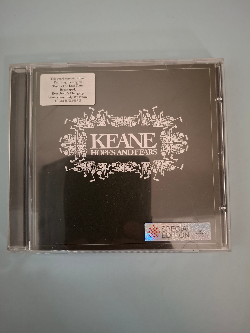 Keane - Hopes And Fears - Special Edition 12-Track Piano-Pop Studio Album CD (Island Records, 2004)