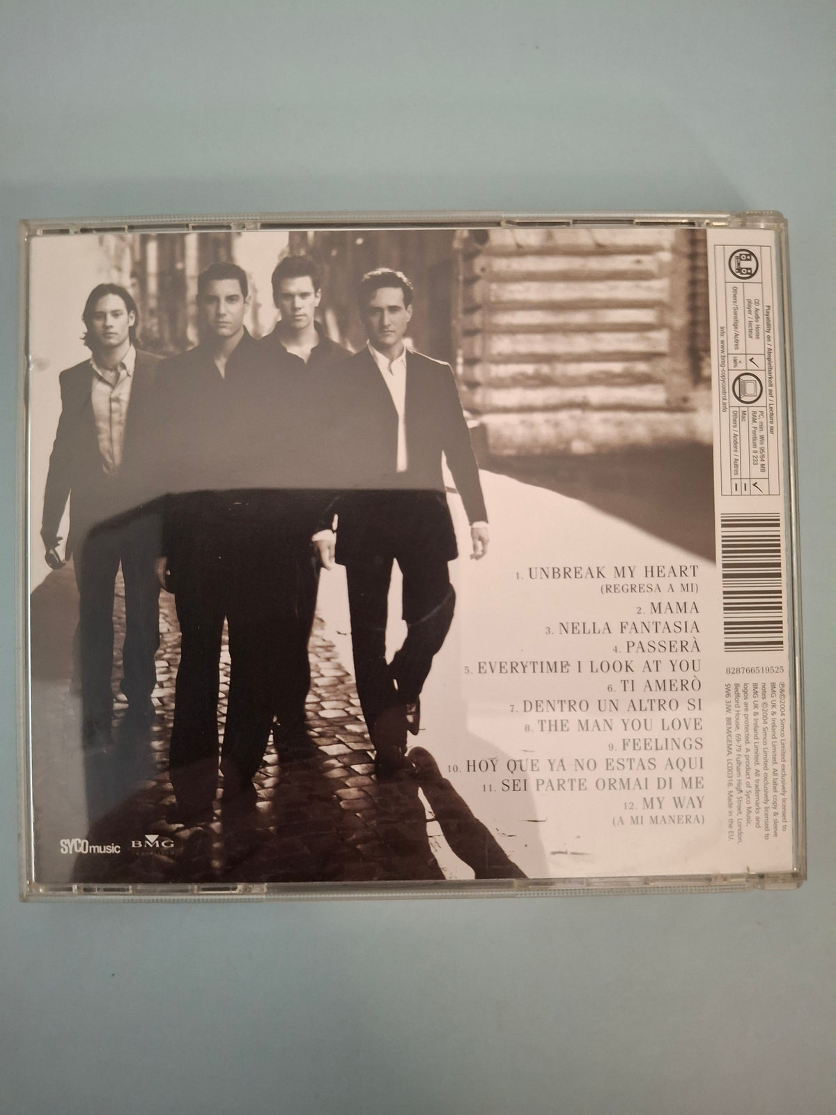 Il Divo - Il Divo - Debut Classical Crossover 12-Track CD Album Edition (Syco Music/BMG, 2004)