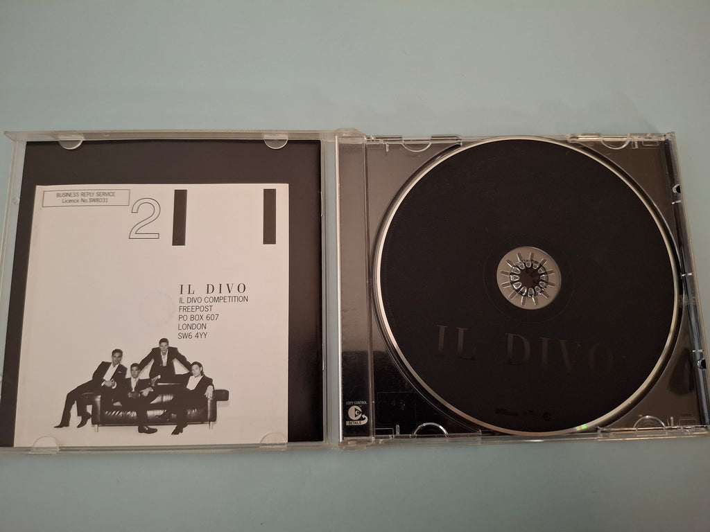 Il Divo - Il Divo - Debut Classical Crossover 12-Track CD Album Edition (Syco Music/BMG, 2004)