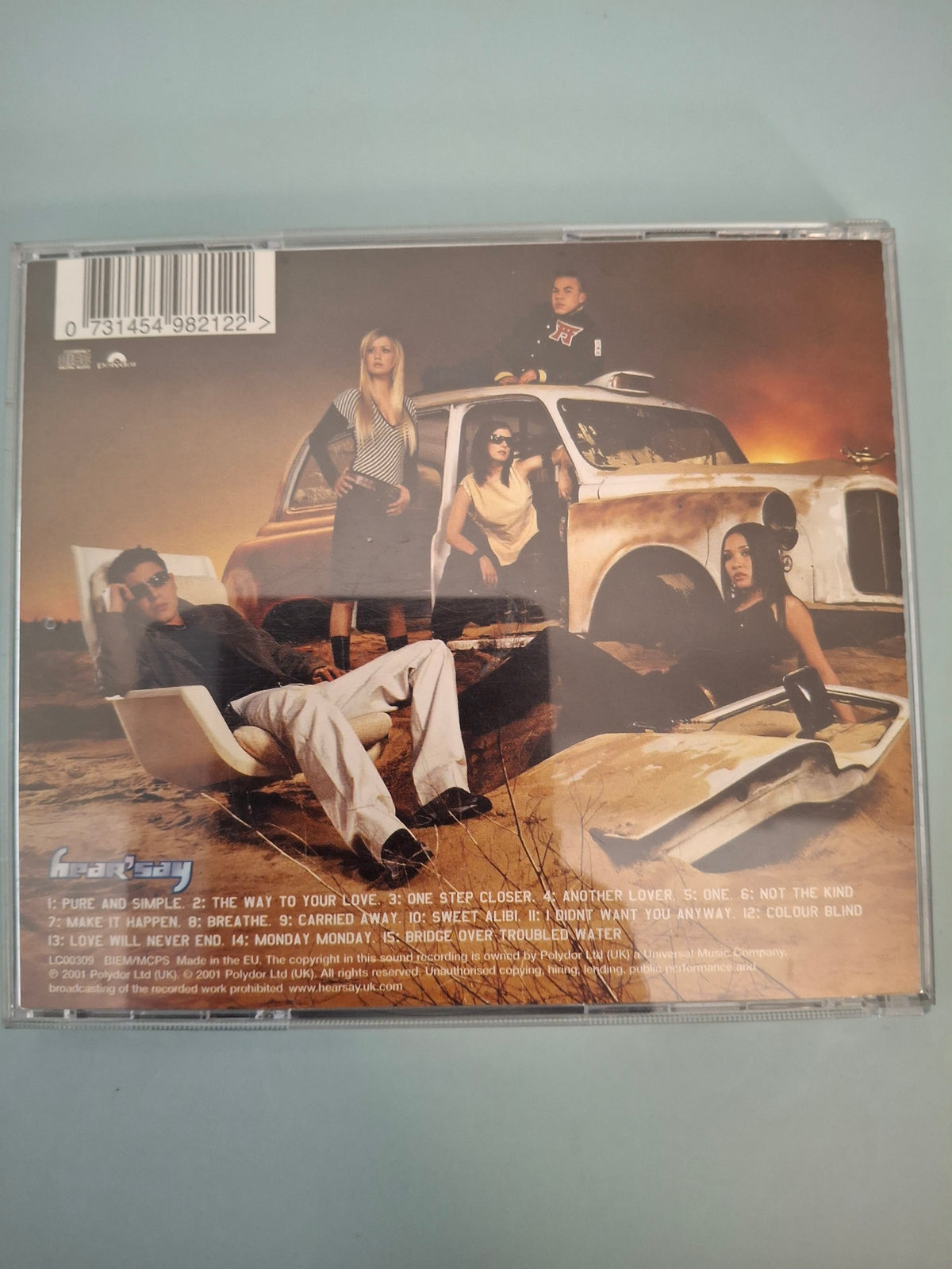 Hear'Say - Popstars - Rare Special Edition 15-Track UK Pop CD Album (Polydor, 2001)