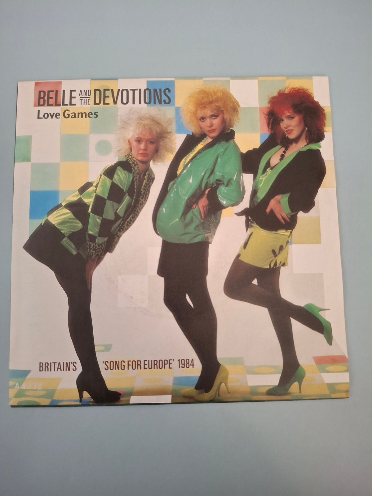 Belle And The Devotions - Love Games - Britain's 'Song For Europe' 1984, 7" Vinyl Single Edition (CBS, 1984)