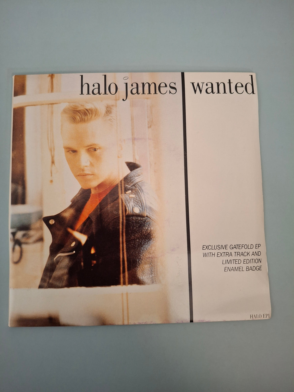 Halo James - Wanted - Rare Limited Edition 3-Track Gatefold 7" Vinyl EP (Epic, 1989)