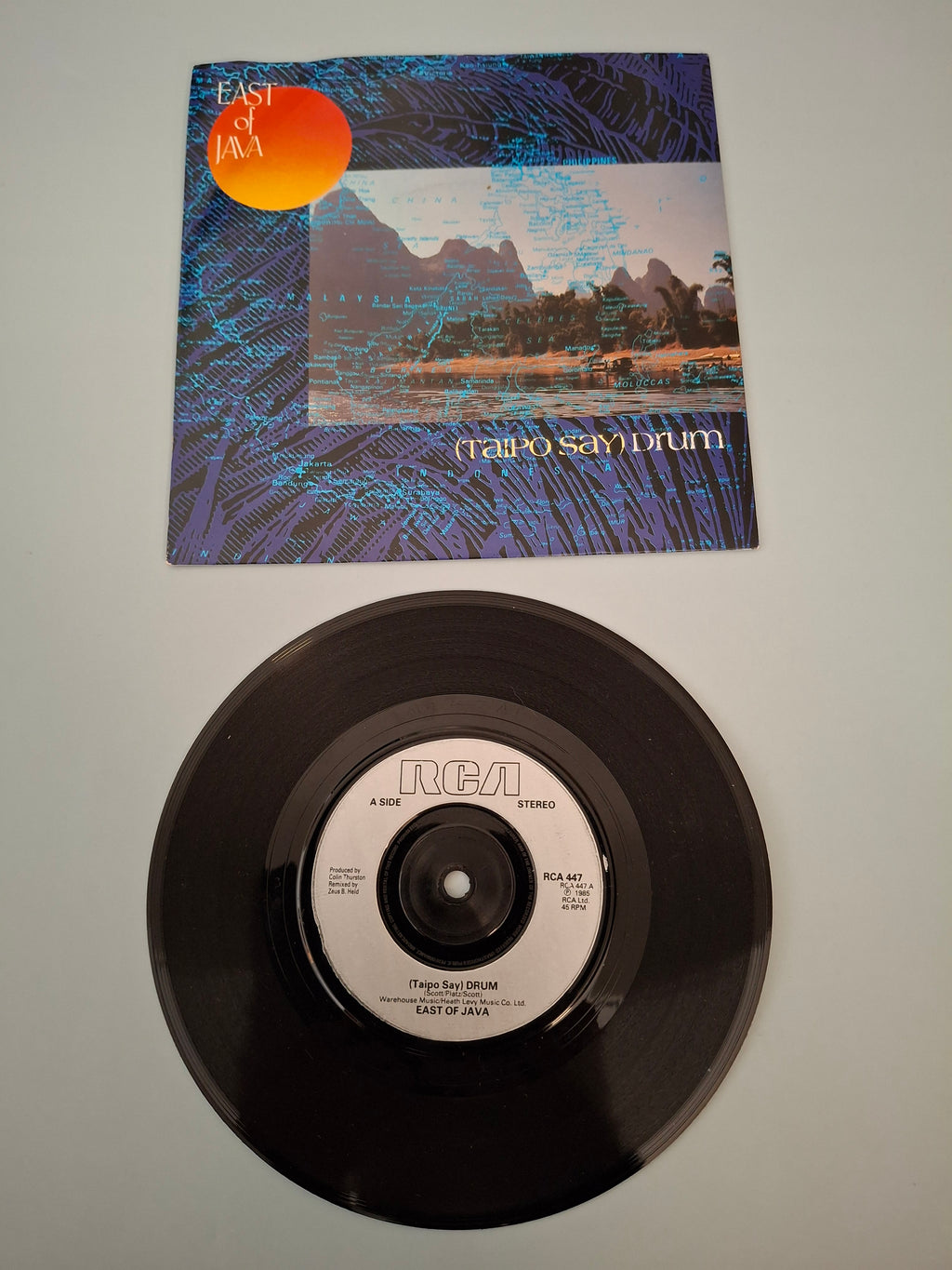East of Java - (Taipo Say) Drum - Rare UK Original First Pressing 7" Vinyl Single (RCA, 1985)