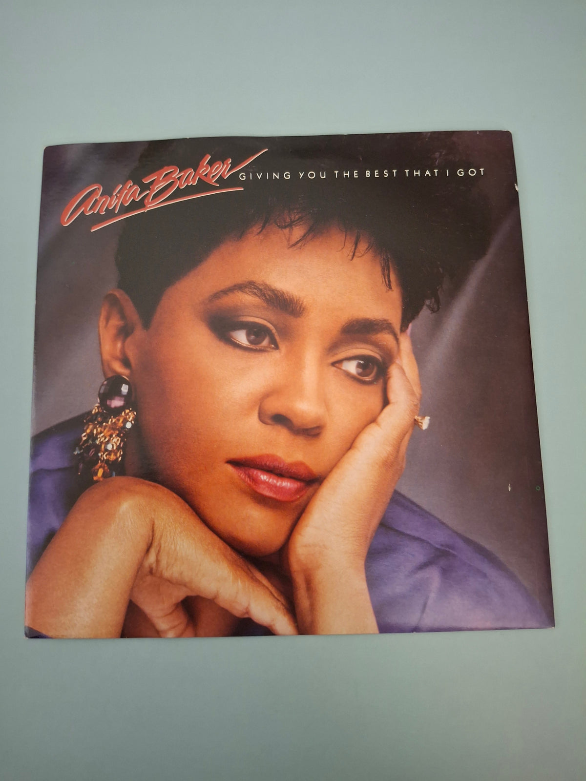 Anita Baker - Giving You The Best That I Got (Edit) - Original UK First Pressing 7" Vinyl Single (Elektra, 1988)